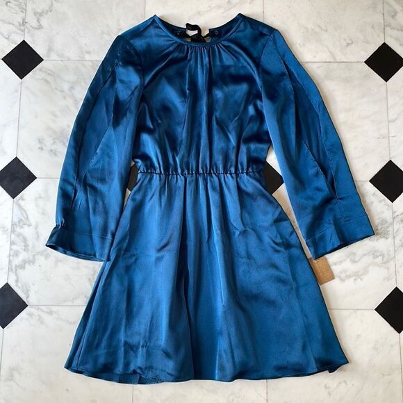 Rachel Roy Women's Julia Long Split-Sleeve Blouson Dress - Picture 1 of 11